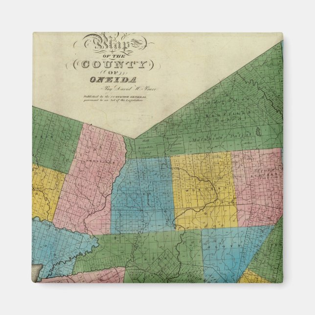 Íman Condado de Oneida (Frente)