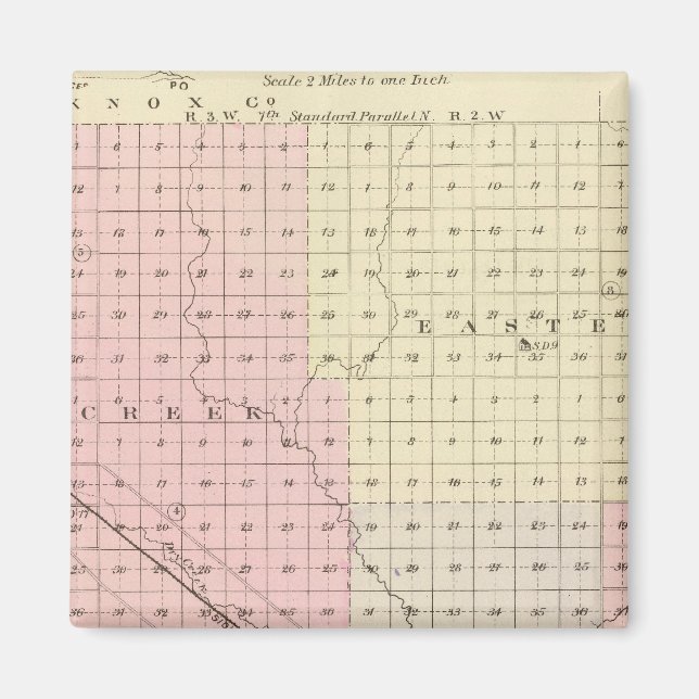 Íman Condado de Pierce, Nebraska (Frente)