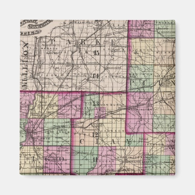 Íman Condado de Putnam e de Vigo (Frente)