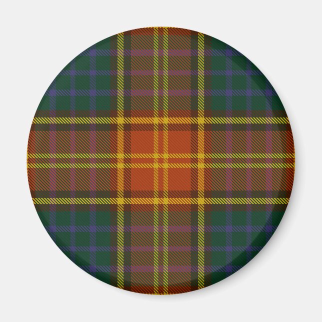 Íman Condado de Roscommon Irish Tartan (Frente)