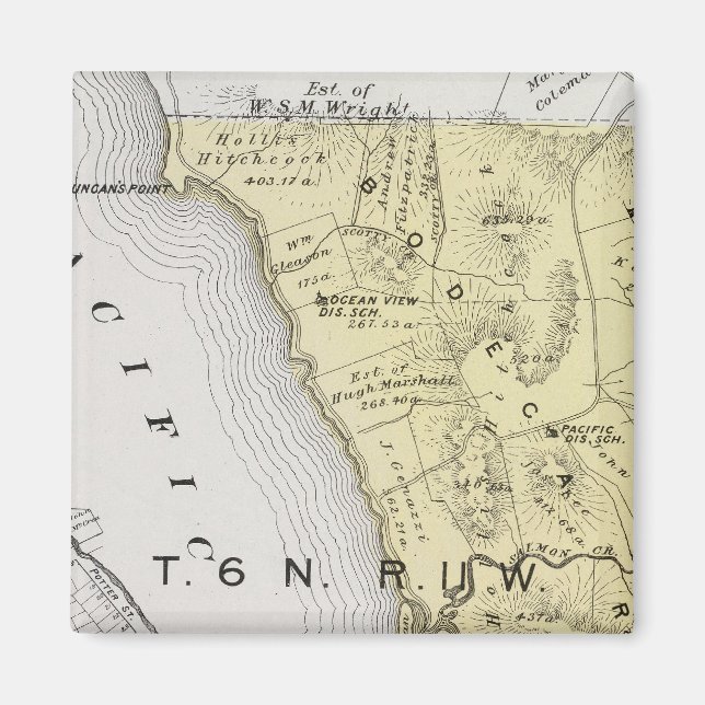 Íman Condado de Sonoma, Califórnia 14 (Frente)