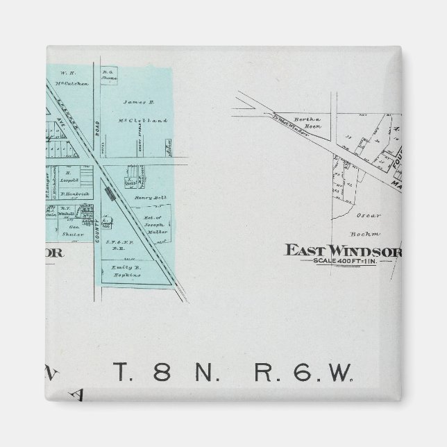 Íman Condado de Sonoma, Califórnia 2 (Frente)