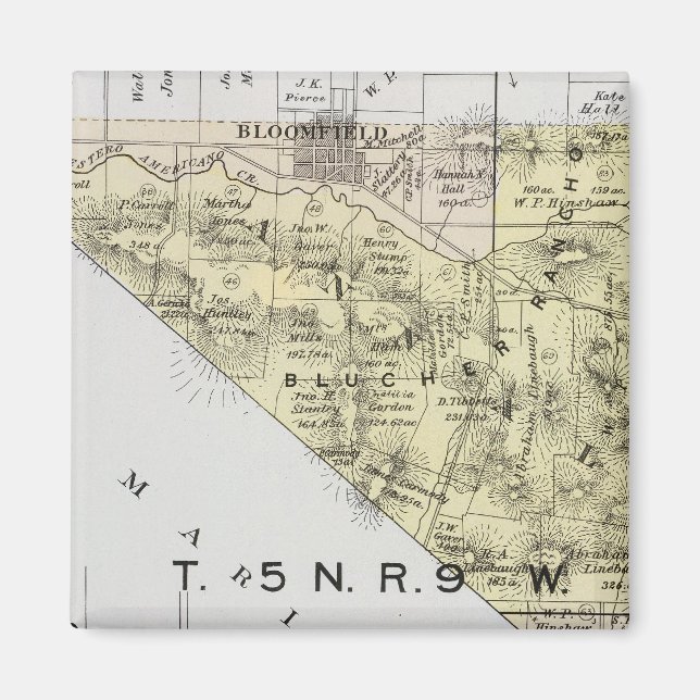 Íman Condado de Sonoma, Califórnia 3 (Frente)