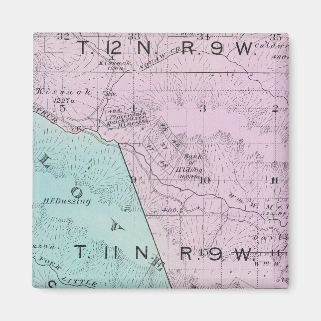Íman Condado de Sonoma, Califórnia 6 (Frente)