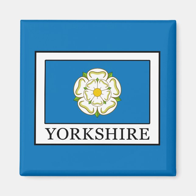 Íman Condado de Yorkshire Inglaterra (Frente)