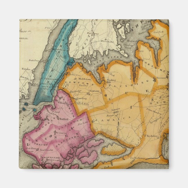 Íman Condados de Nova Iorque, Queens, Kings, Richmond (Frente)