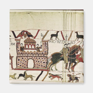 Íman Conde Harold da tapeçaria de Bayeux ao duque de