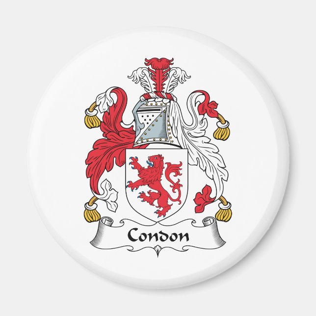 Íman Condon Family Crest (Frente)