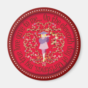 Íman Condução por meio de canos de onze gaiteiros