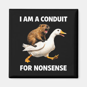Íman Conduto do absurdo – passeio de animal engraçado p