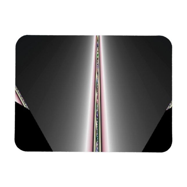 Íman Cone de Prata com Dentes de Pastéis (Horizontal)