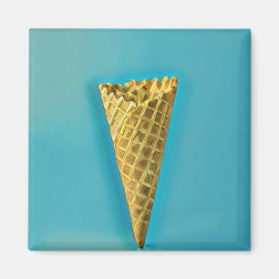 Íman Cone de waffle para amantes de sorvetes