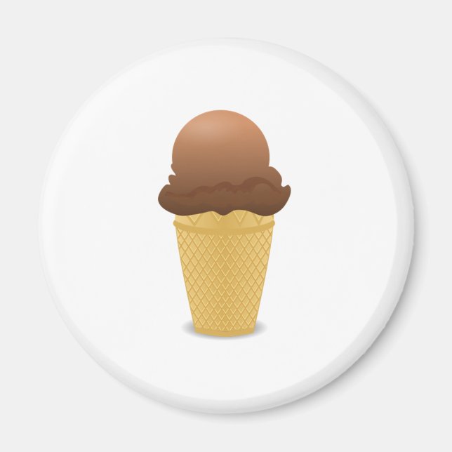 Íman Cone sorvete (Frente)