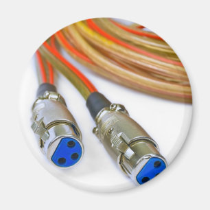 Íman conectores, contatos e cabos