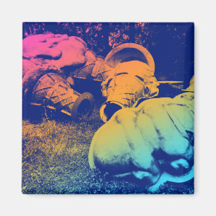 Íman cones de sorvete de Verão de fibra de vidro