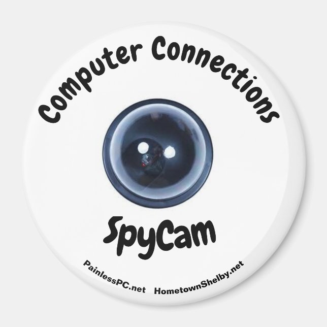 Íman Conexões de Computador Magnet SpyCam (Frente)