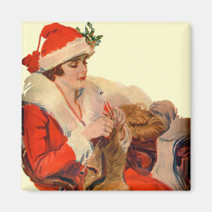 Íman Confecção de malhas para o Natal