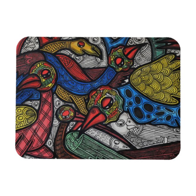 Íman Conferência de aves (Horizontal)