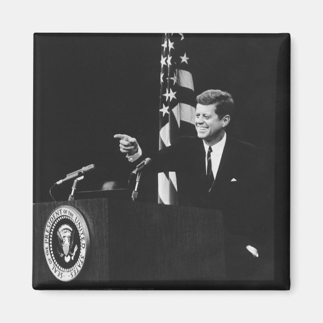 Íman Conferência de John Kennedy 35º Presidente dos EUA (Frente)