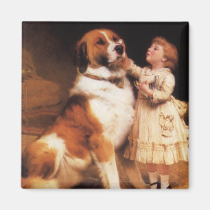 Íman Confiança de Charles Burton Barber, Santo Bernard 