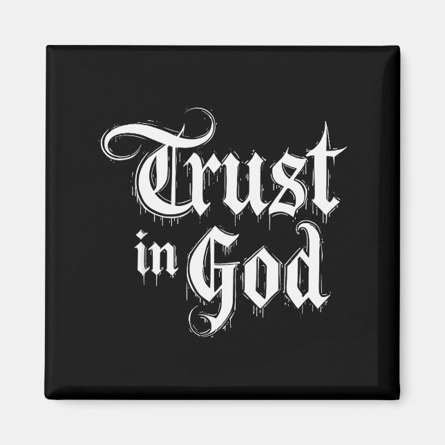 Íman Confie em Deus  (Frente)