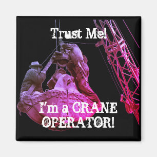 ÍMAN CONFIE EM MIM! EU SOU UMA IMAGEM DO OPERADOR CRANE