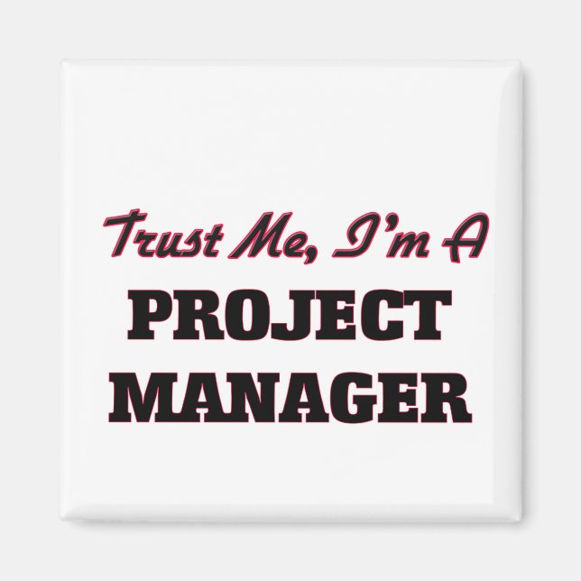 Íman Confie em mim, sou gerente de projetos (Frente)