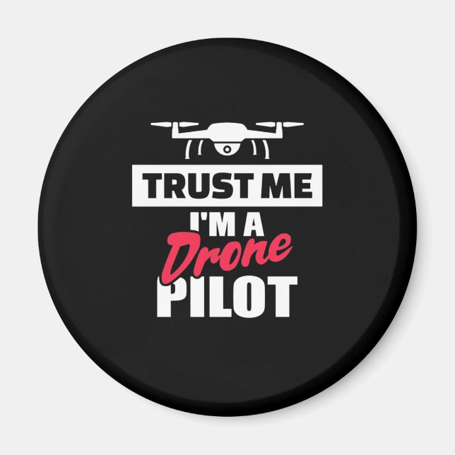 Íman Confie em mim, sou piloto de drones (Frente)