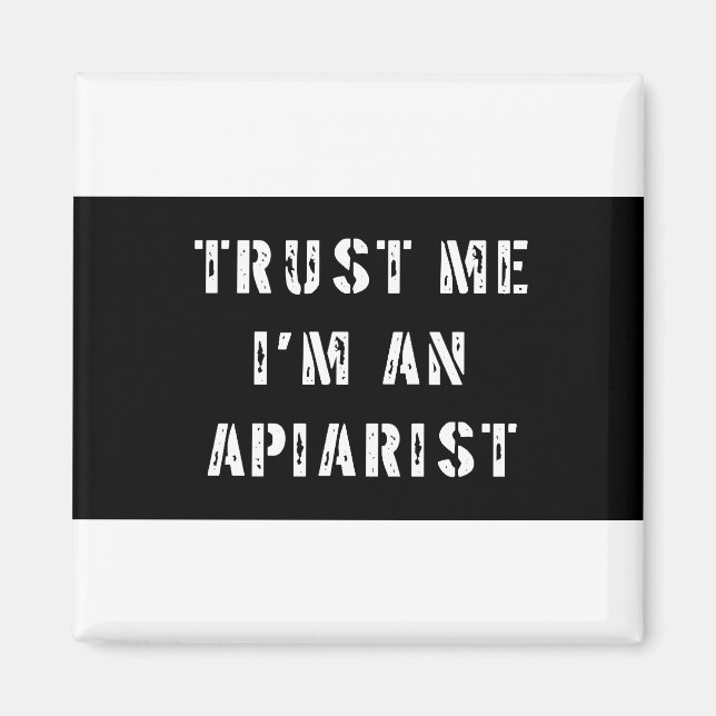 Íman Confie em mim, sou um Apiarista (Frente)