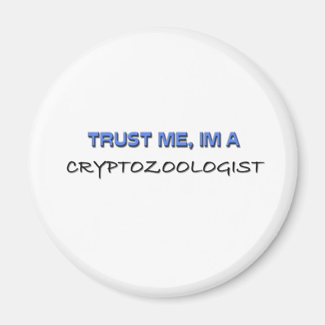 Íman Confie em mim, sou um Cryptozoologista (Frente)