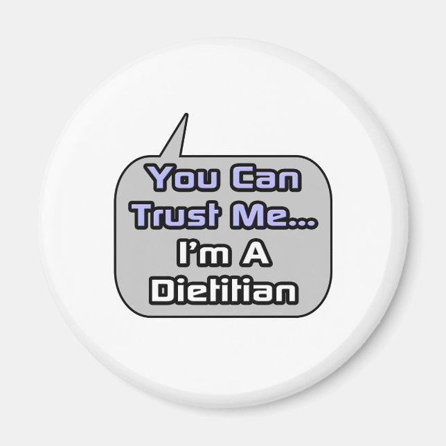 Íman Confie em mim. Sou um Dietitiano (Frente)