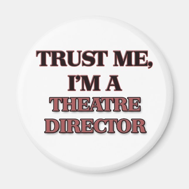 Íman Confie em mim, sou um diretor de TEATER (Frente)