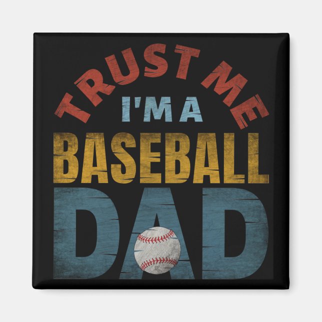 ÍMAN CONFIE EM MIM SOU UM PAI DE BEISBOL (Frente)