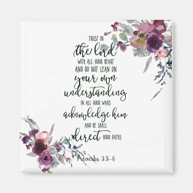 Íman Confie no Lorde Flóral (Frente)