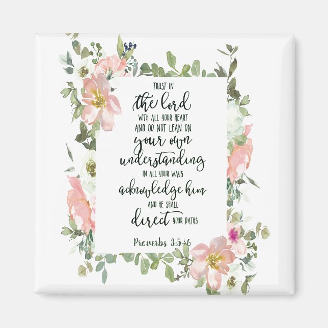 Íman Confie no Lorde Flóral (Frente)