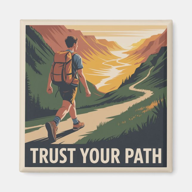 Íman Confie no Seu Caminho (Frente)
