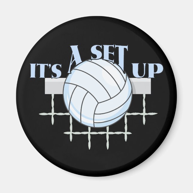 Íman Configurar Voleibol (Frente)