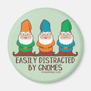 Íman Confundido facilmente por gnomos
