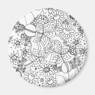 Íman Conglomeração das flores
