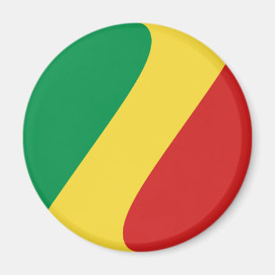 Íman Congo-Brazzaville — Magneta de Sinalizador Fisheye