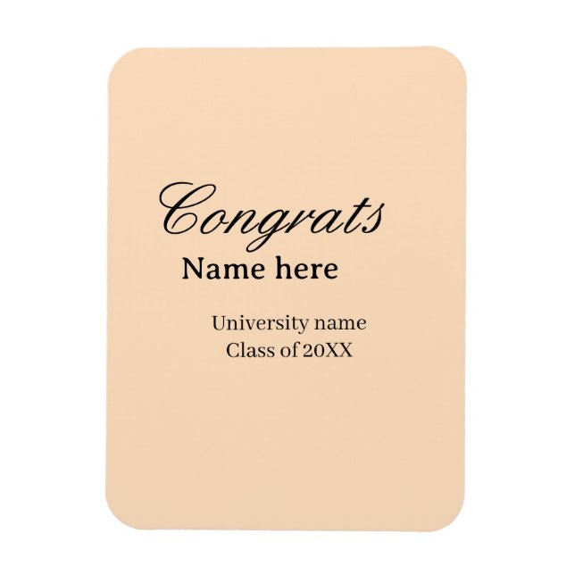 Íman Congrats graduate university name class of 20XX na (Vertical)