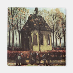 Íman Congregação na Igreja, Nuenen por Vincent van Gogh