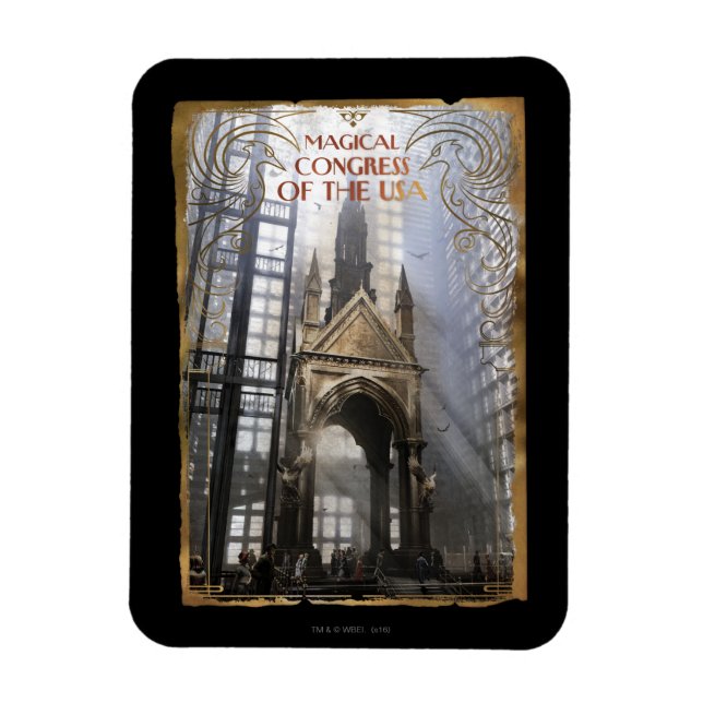 Íman Congresso Mágico dos EUA (Vertical)