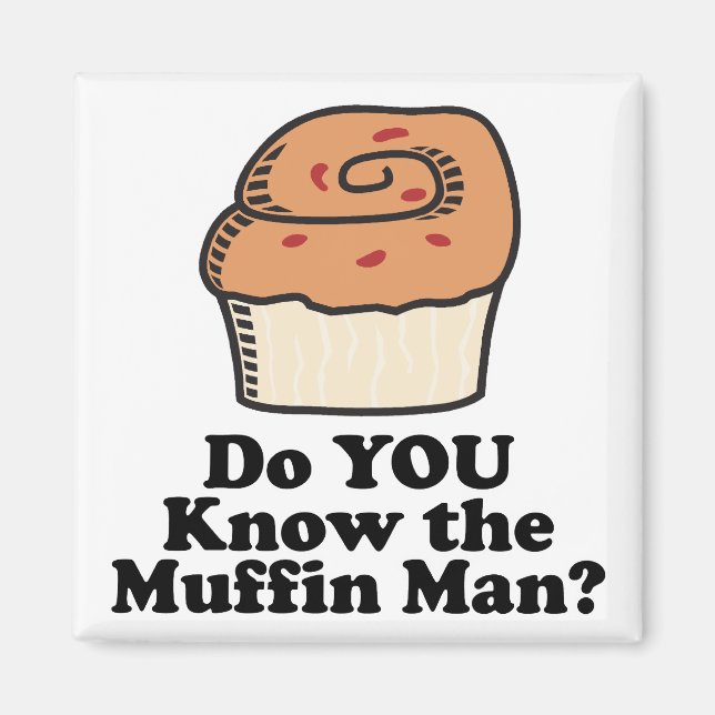 Íman conheça o homem do muffin (Frente)