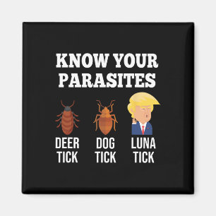 Íman Conheça Seu Parasita Anti-Trump Engraçado Resistên