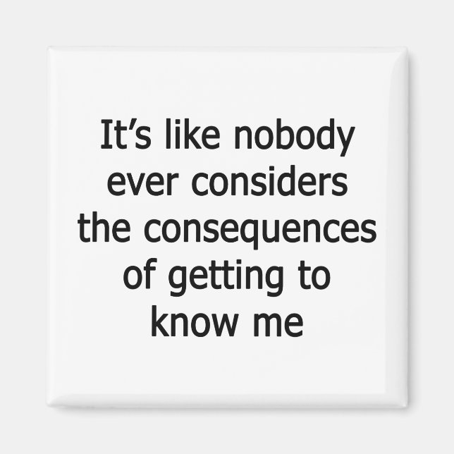 Íman Conhecendo-me (Frente)