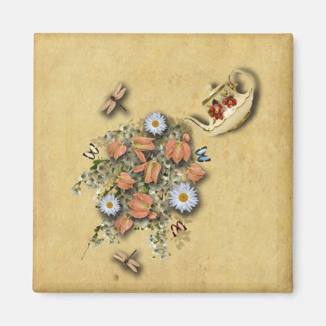 Íman Conjunto com Primavera (Frente)