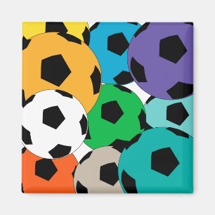 Íman conjunto de bolas de futebol