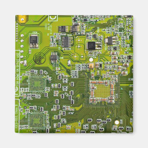 Íman Conjunto de circuito impresso Circuito verde PCB C