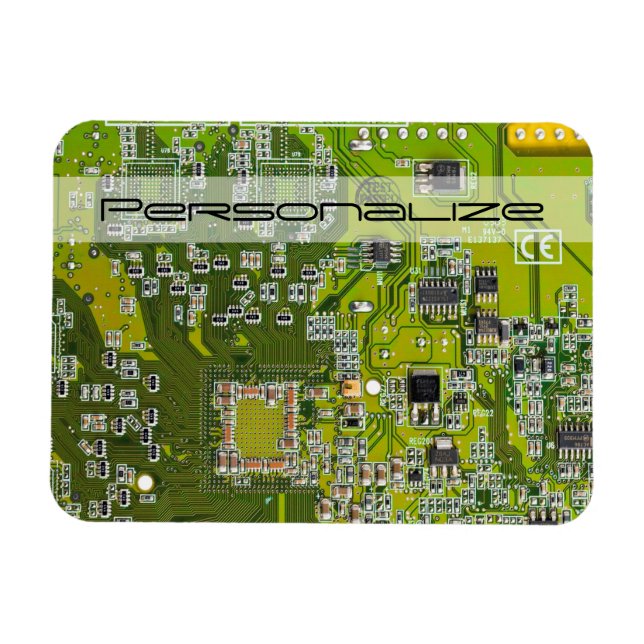 Íman Conjunto de circuito impresso Circuito verde PCB C (Horizontal)